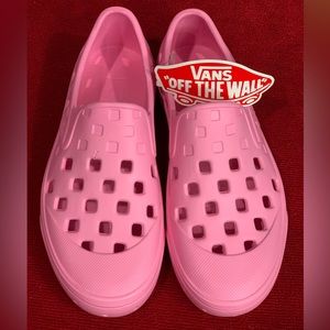 Vans Kids Pink Slip-On TRK Little Kids Sneakers